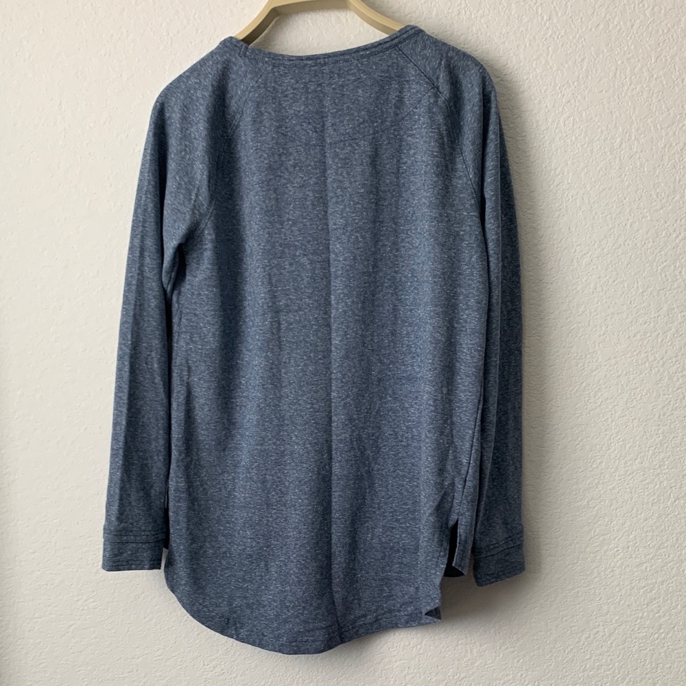 Champion Heathered Blue Women's Lounge Shirt - Picture 2 of 3